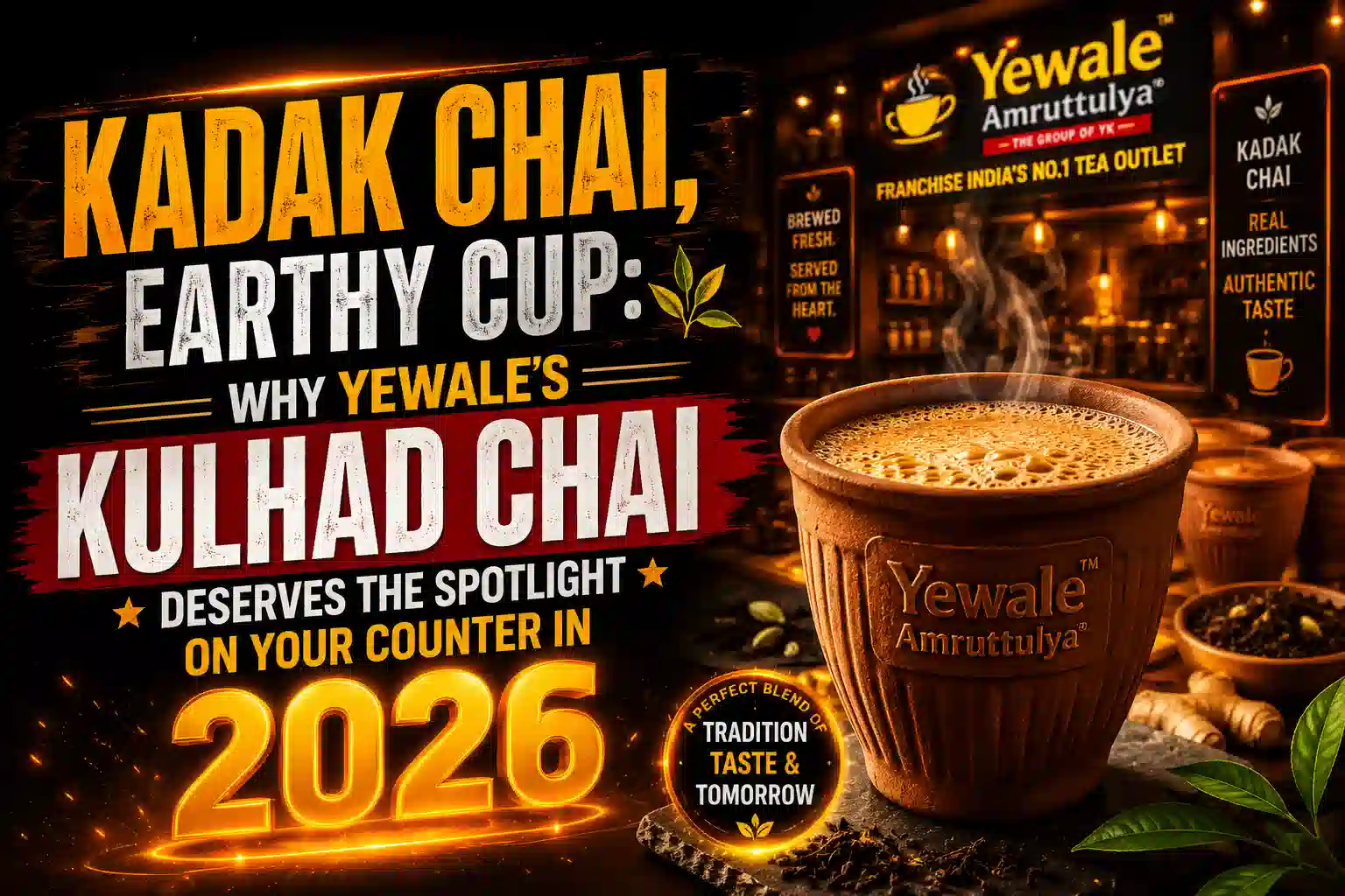 Kadak Chai, Earthy Cup: Why Yewale's Kulhad Chai Deserves the Spotlight on Your Counter in 2026